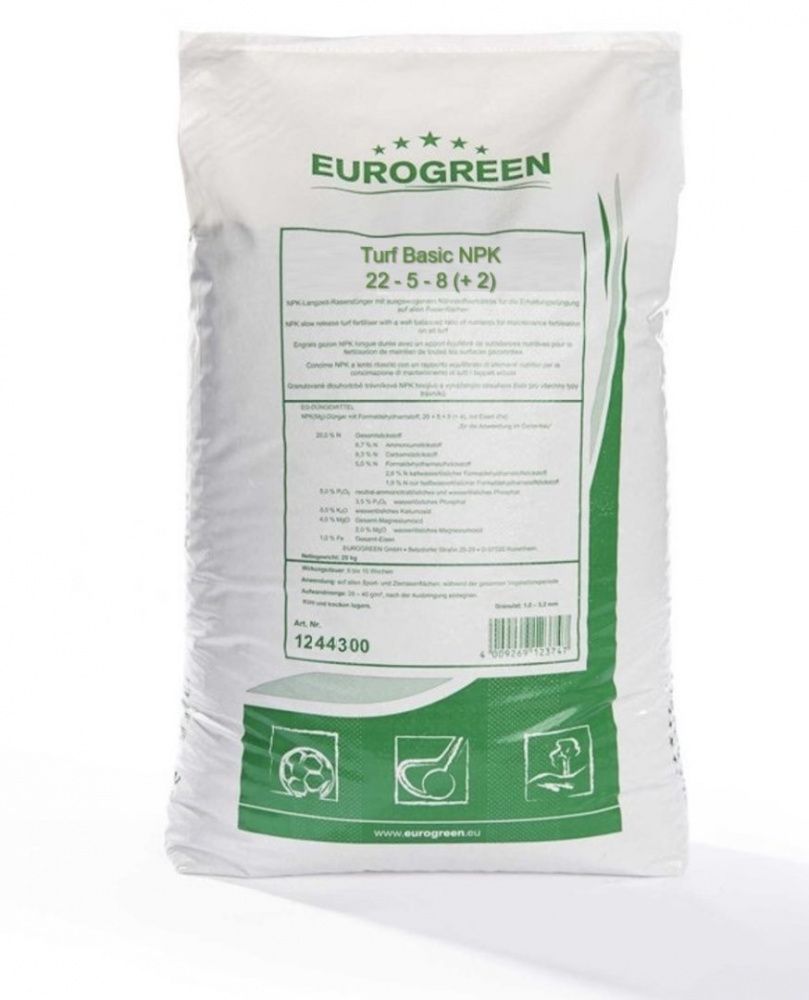 Trávnikové hnojivo BASIC TURF NPK 25 kg 